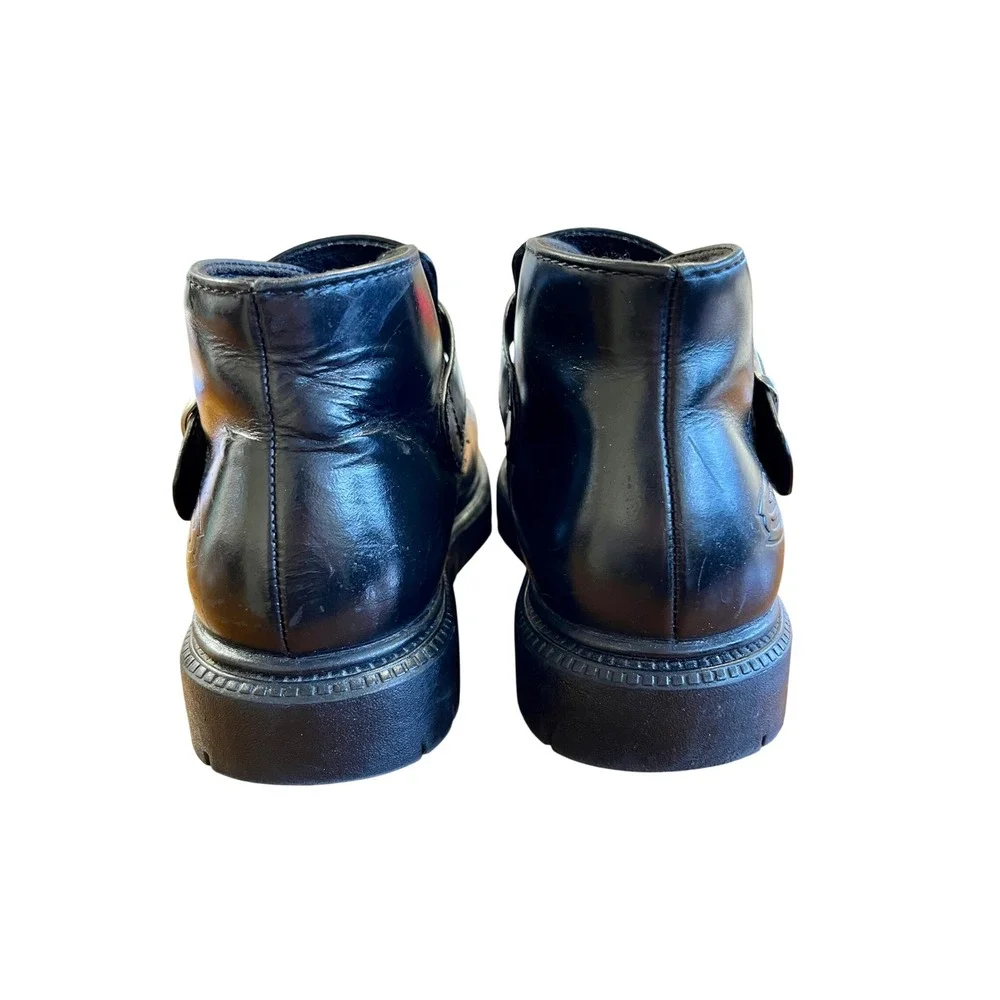 Vintage 90s Y2K Chunky Sole Monk Strap SKECHERS Shoes Boot Grunge Goth Cyberpunk